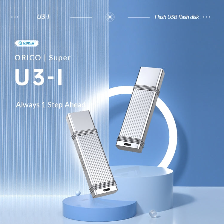 ORICO 32GB USB-A USB3.2 Gen1 USB Flash Drive, Read 260MB/s, Write 50MB/s (Silver) - free shipping - PMC Jewellery - Order now!