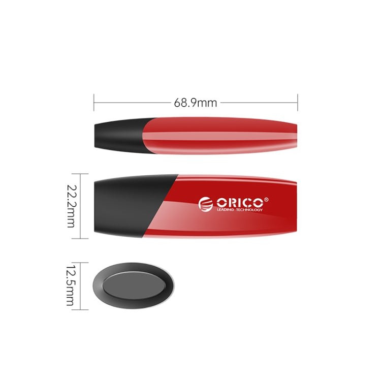 ORICO USB Solid State Flash Drive, Read: 520MB/s, Write: 450MB/s, Memory:256GB, Port:USB-A(Red) - free shipping - PMC Jewellery - Order now!