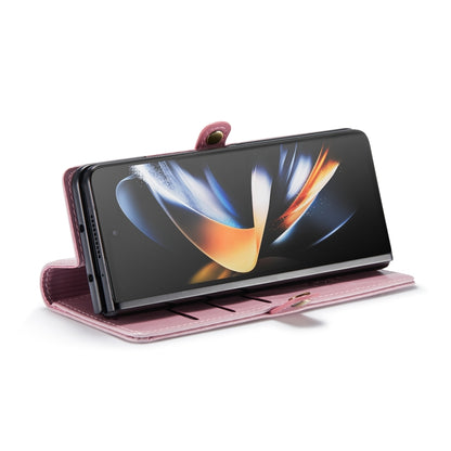 For Samsung Galaxy Z Fold4 CaseMe 003 Crazy Horse Texture Leather Phone Case(Rose Gold) - Galaxy Z Fold4 5G Cases by CaseMe | Online Shopping South Africa | PMC Jewellery | Buy Now Pay Later Mobicred