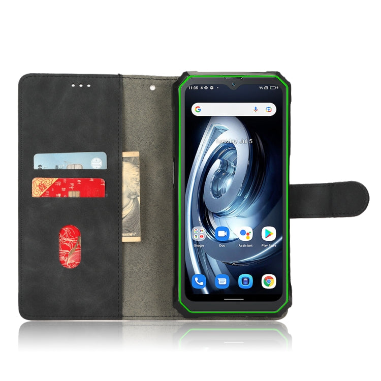 For Blackview BV7100 Skin Feel Magnetic Flip Leather Phone Case(Black) - More Brand by PMC TechLife | Online Shopping South Africa | PMC TechLife