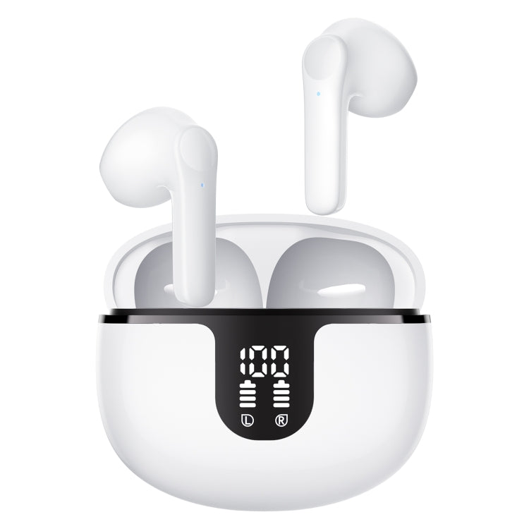 HAMTOD S61 True Wireless Stereo Wireless Bluetooth Earphone(White) - TWS Earphone by HAMTOD | Online Shopping South Africa | PMC Jewellery | Buy Now Pay Later Mobicred