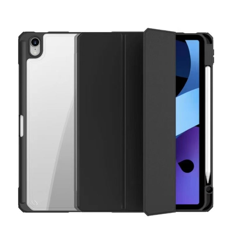 For iPad 2025 / 2022 Mutural Pinyue Series Smart Leather Tablet Case(Black) - free shipping - PMc TechLife - Order now!