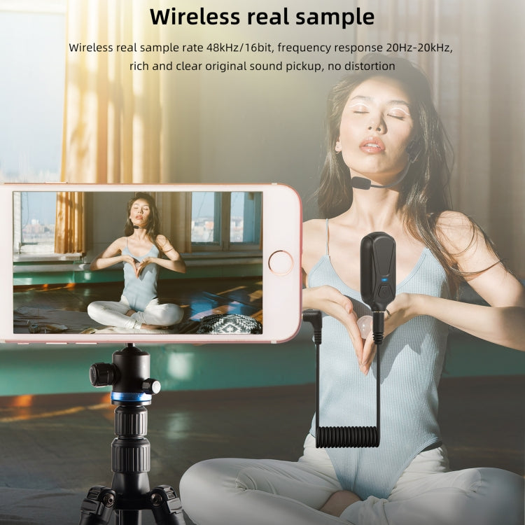 Yanmai EM1 2.4G Wireless Headset Microphone - Microphone by Yanmai | Online Shopping South Africa | PMC Jewellery | Buy Now Pay Later Mobicred