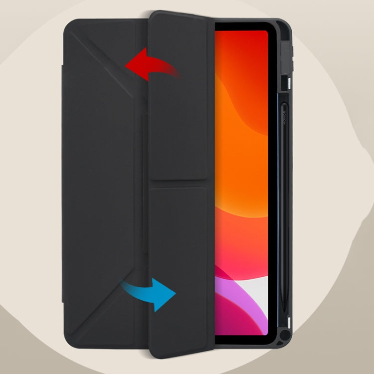 For Honor Pad 8 2022 Acrylic 2 in 1 Y-fold Smart Leather Tablet Case(Emerald) - Honor by PMC TechLife | Online Shopping South Africa | PMC TechLife | Buy Now Pay Later Mobicred