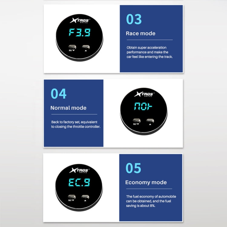 For Proton X70 TROS CK Car Potent Booster Electronic Throttle Controller - Car Modification by TROS | Online Shopping South Africa | PMC Jewellery | Buy Now Pay Later Mobicred