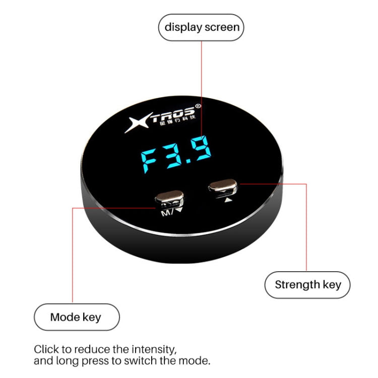 For Nissan X-trail 2006-2007 TROS CK Car Potent Booster Electronic Throttle Controller - Car Modification by TROS | Online Shopping South Africa | PMC Jewellery | Buy Now Pay Later Mobicred