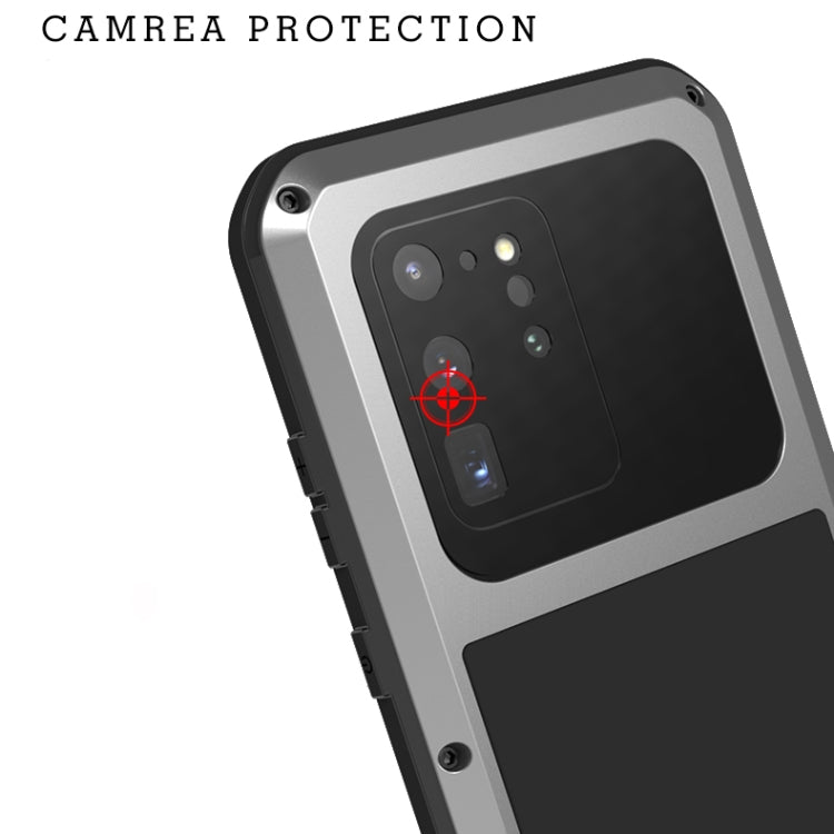 For Galaxy S20 Ultra LOVE MEI Metal Shockproof Waterproof Dustproof Protective Case(Yellow) - free shipping - PMC TechLife - Order now!