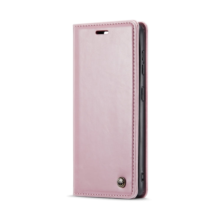 For Samsung Galaxy S20+ CaseMe 003 Crazy Horse Texture Leather Phone Case(Rose Gold) - Galaxy Phone Cases by CaseMe | Online Shopping South Africa | PMC Jewellery | Buy Now Pay Later Mobicred