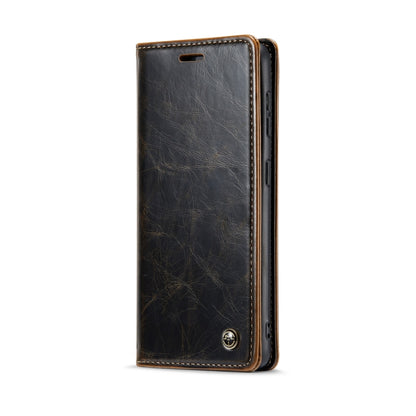 For Samsung Galaxy S20+ CaseMe 003 Crazy Horse Texture Leather Phone Case(Coffee) - Galaxy Phone Cases by CaseMe | Online Shopping South Africa | PMC Jewellery | Buy Now Pay Later Mobicred