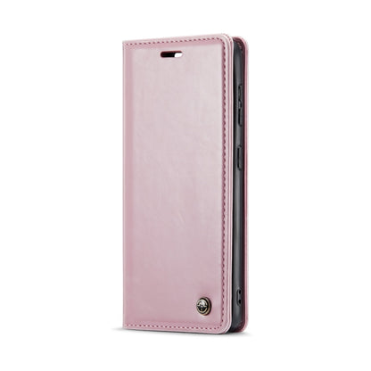 For Samsung Galaxy S20 Ultra CaseMe 003 Crazy Horse Texture Leather Phone Case(Rose Gold) - Galaxy Phone Cases by CaseMe | Online Shopping South Africa | PMC Jewellery | Buy Now Pay Later Mobicred