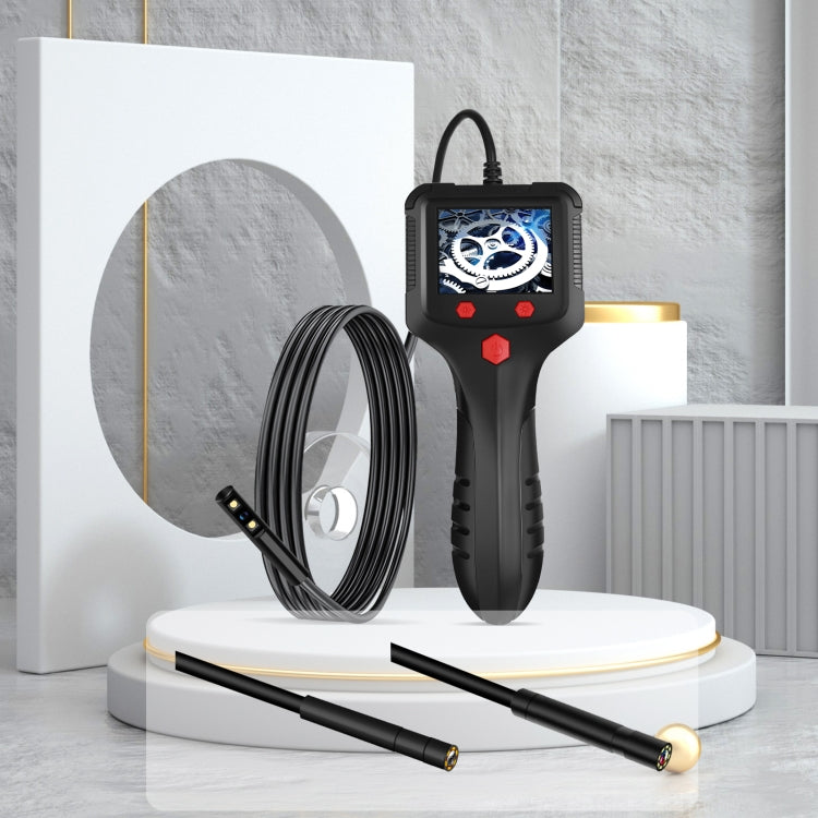 P100 8mm Side 2.4 inch HD Handheld Endoscope Hardlinewith with LCD Screen, Length:10m -  by PMC TechLife | Online Shopping South Africa | PMC TechLife | Buy Now Pay Later Mobicred