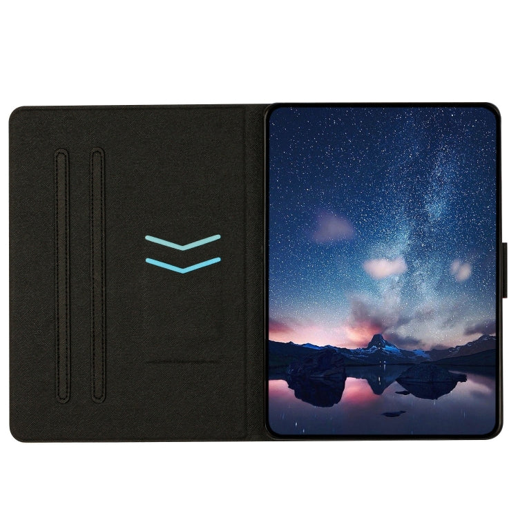 For Lenovo Tab P11 Solid Color Crocodile Texture Leather Smart Tablet Case(Purple) - Lenovo by PMC TechLife | Online Shopping South Africa | PMC TechLife | Buy Now Pay Later Mobicred