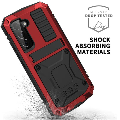 For Samsung Galaxy S23 5G R-JUST Life Waterproof Dustproof Shockproof Phone Case(Red) - Galaxy S23 5G Cases by R-JUST | Online Shopping South Africa | PMC Jewellery