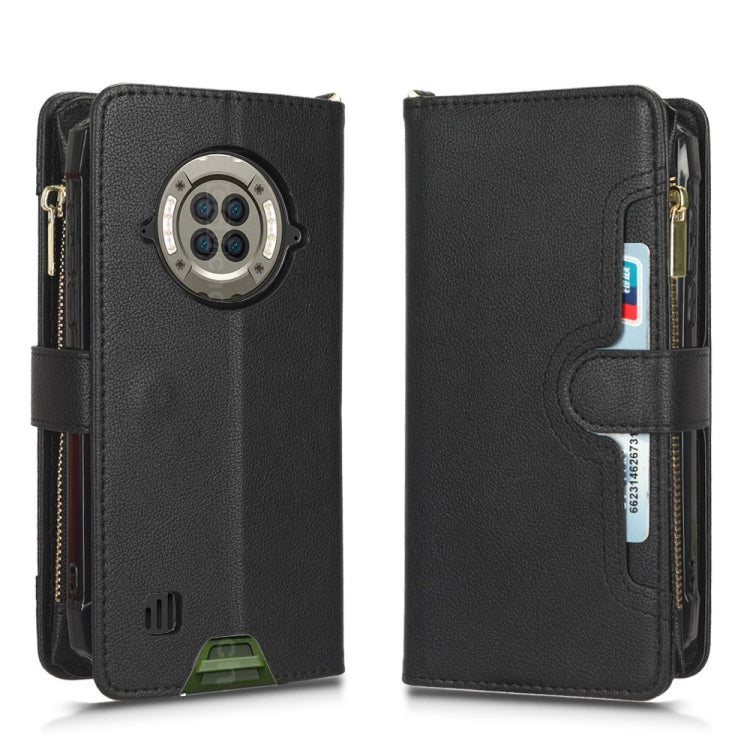 For Doogee S96 Pro Litchi Texture Zipper Leather Phone Case(Black) - Doogee Cases by PMC TechLife | Online Shopping South Africa | PMC TechLife | Buy Now Pay Later Mobicred