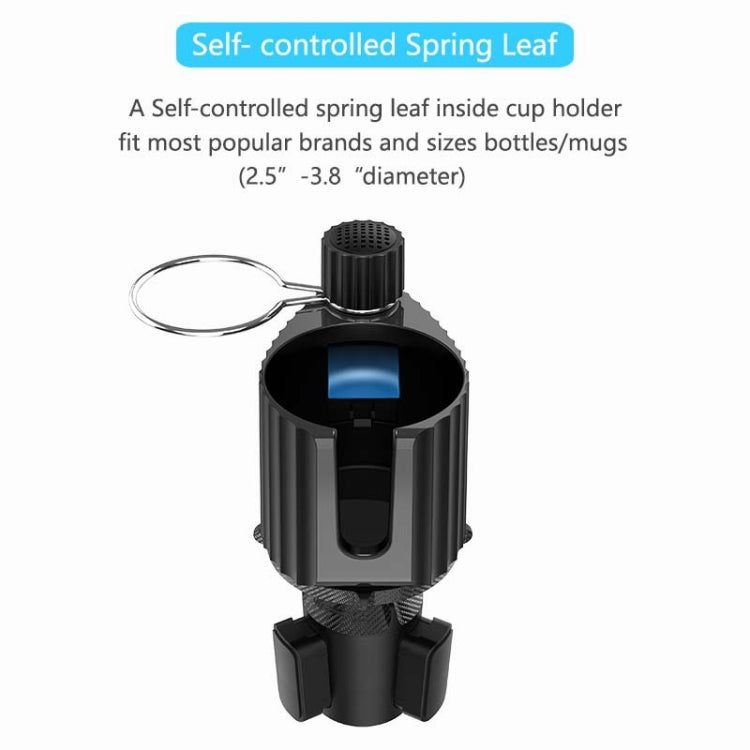 A07 Car Drink Water Cup Holder(Black) - Car Drink Holders by PMC TechLife | Online Shopping South Africa | PMC TechLife | Buy Now Pay Later Mobicred