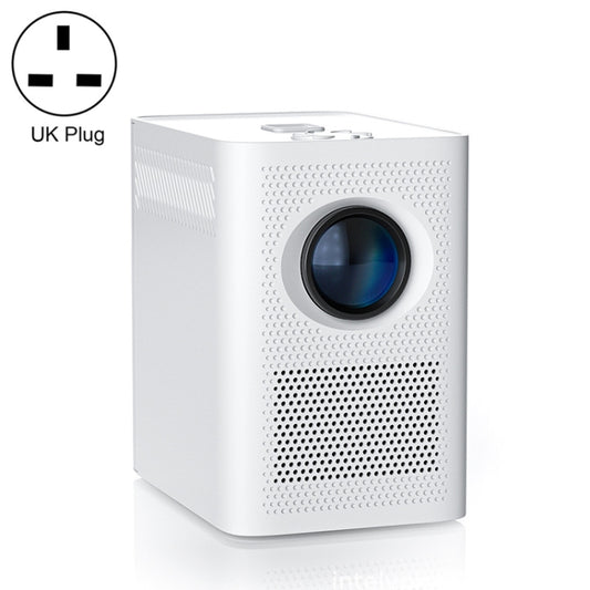 S30 Android System HD Portable WiFi Mobile Projector, Plug Type:UK Plug(White) - Mini Projector by PMC Jewellery | Online Shopping South Africa | PMC Jewellery | Buy Now Pay Later Mobicred