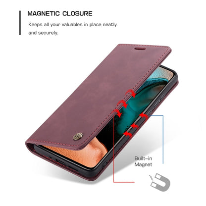 For Xiaomi Redmi K30 Pro CaseMe-013 Multifunctional Horizontal Flip Leather Case with Card Slot & Holder & Wallet(Wine Red) - Xiaomi Cases by CaseMe | Online Shopping South Africa | PMC Jewellery | Buy Now Pay Later Mobicred