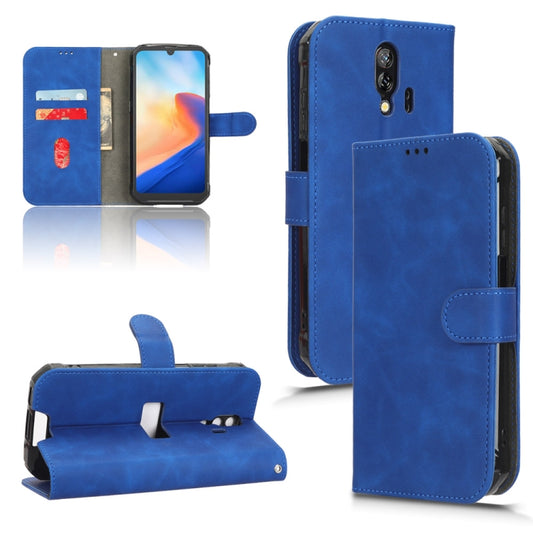 For Blackview BV7200 Skin Feel Magnetic Flip Leather Phone Case(Blue) - More Brand by PMC Jewellery | Online Shopping South Africa | PMC Jewellery | Buy Now Pay Later Mobicred