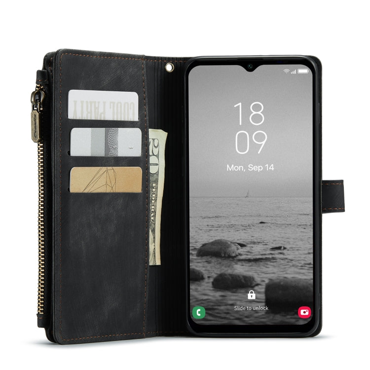 For Samsung Galaxy A14 5G CaseMe C30 Multifunctional Phone Leather Phone Case(Black) - Galaxy Phone Cases by CaseMe | Online Shopping South Africa | PMC Jewellery | Buy Now Pay Later Mobicred