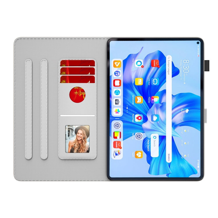 For Huawei MatePad Pro 11 2022 Watercolor Pattern Flip Leather Tablet Case(Spring Cherry) - Huawei by PMC TechLife | Online Shopping South Africa | PMC TechLife | Buy Now Pay Later Mobicred