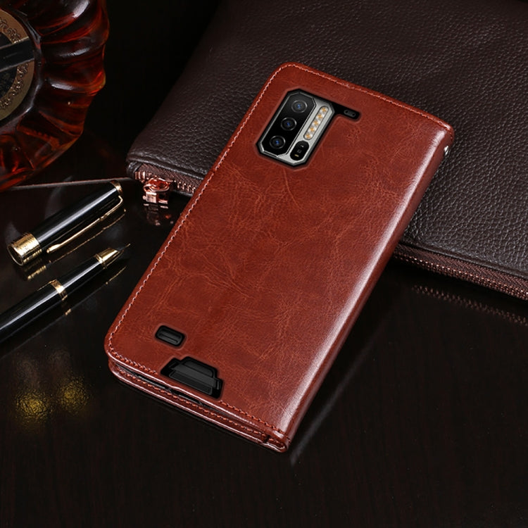 For Ulefone Armor 7 idewei  Crazy Horse Texture Horizontal Flip Leather Case with Holder & Card Slots & Wallet(Rose Red) - More Brand by idewei | Online Shopping South Africa | PMC Jewellery | Buy Now Pay Later Mobicred