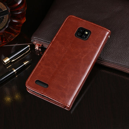 For Ulefone Note 7 idewei  Crazy Horse Texture Horizontal Flip Leather Case with Holder & Card Slots & Wallet(Rose Red) - More Brand by idewei | Online Shopping South Africa | PMC Jewellery | Buy Now Pay Later Mobicred