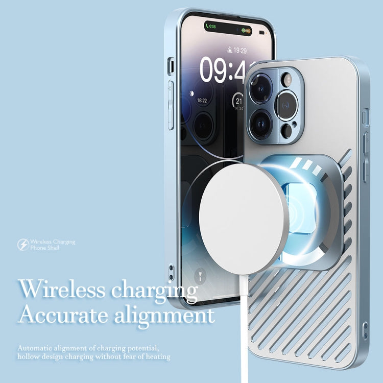 For iPhone 14 Pro Max R-JUST Square Round Mirror PC+TPU Phone Case(Black) - iPhone 14 Pro Max Cases by R-JUST | Online Shopping South Africa | PMC TechLife | Buy Now Pay Later Mobicred