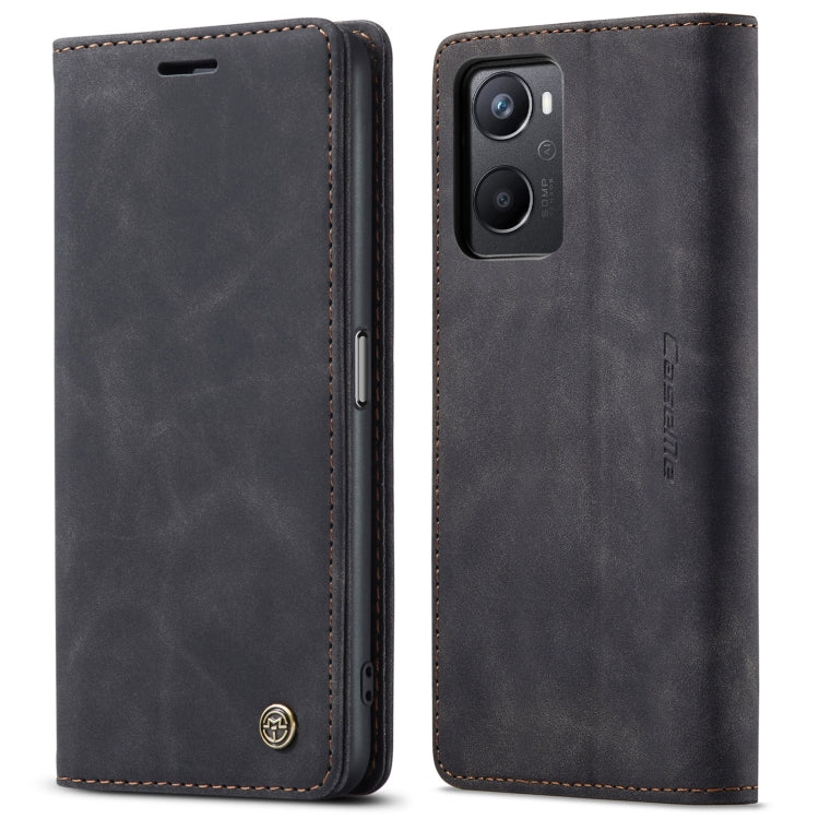 CaseMe 013 Multifunctional Horizontal Flip Leather Phone Case For OPPO A96 4G / A36 4G／A76 4G／K10 4G ／Realme 9i 4G (Black) - OPPO Cases by CaseMe | Online Shopping South Africa | PMC Jewellery | Buy Now Pay Later Mobicred