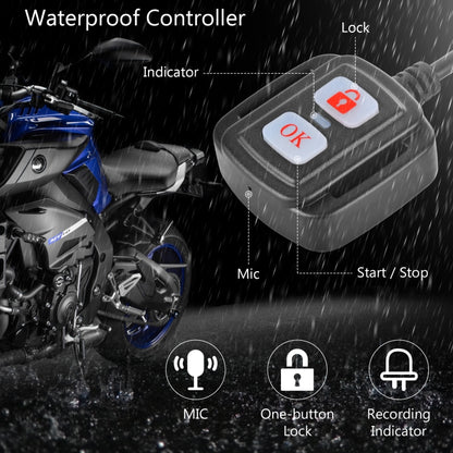 SE20 2.0 inch 1080P Waterproof HD Motorcycle DVR, Support TF Card / Cycling Video / Parking Monitoring - Electrical Instruments by PMC Jewellery | Online Shopping South Africa | PMC Jewellery | Buy Now Pay Later Mobicred