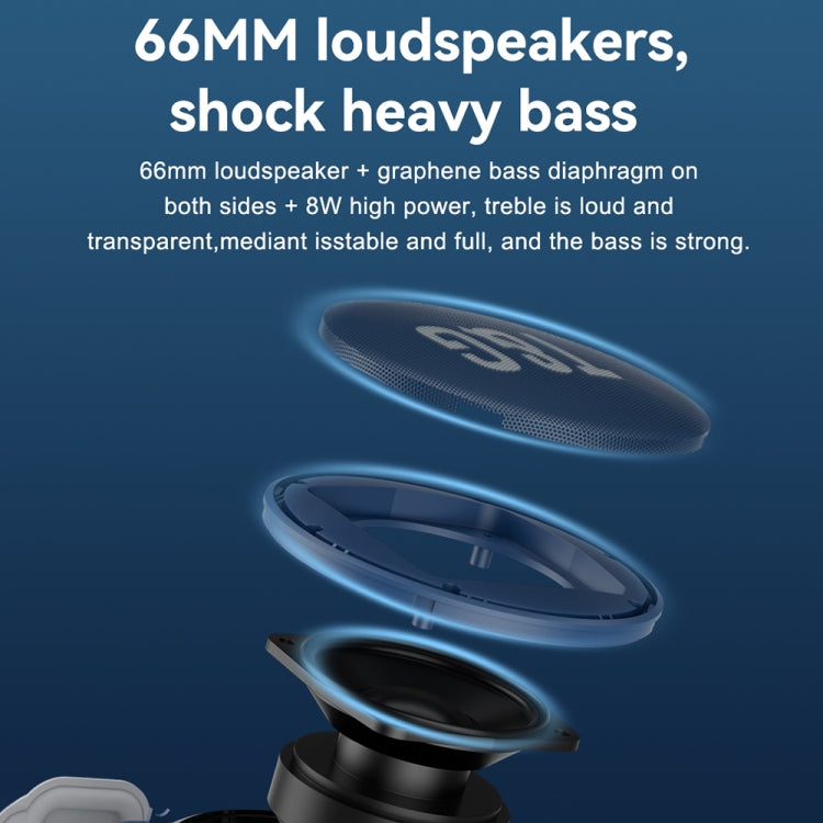 T&G TG376 360 Degree Full Screen LED Light RGB Multicolor Wireless Bluetooth Speaker Subwoofer(Grey) - free shipping - PMC Jewellery - Order now!