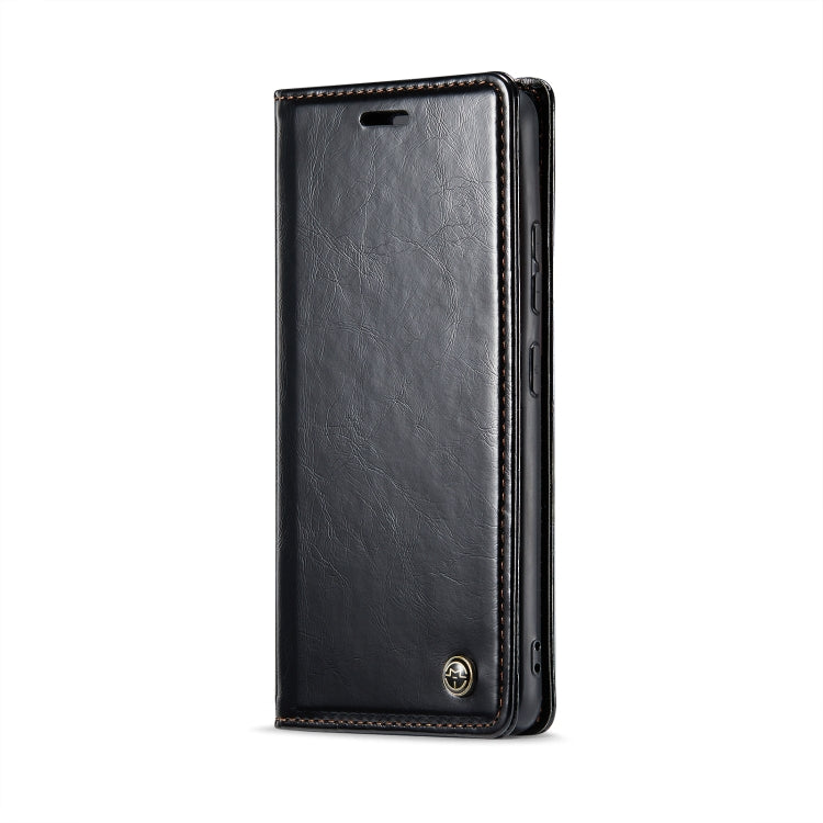 For Xiaomi Redmi Note 12 Pro+ 5G CaseMe 003 Crazy Horse Texture Leather Phone Case(Black) - Xiaomi Cases by CaseMe | Online Shopping South Africa | PMC Jewellery | Buy Now Pay Later Mobicred