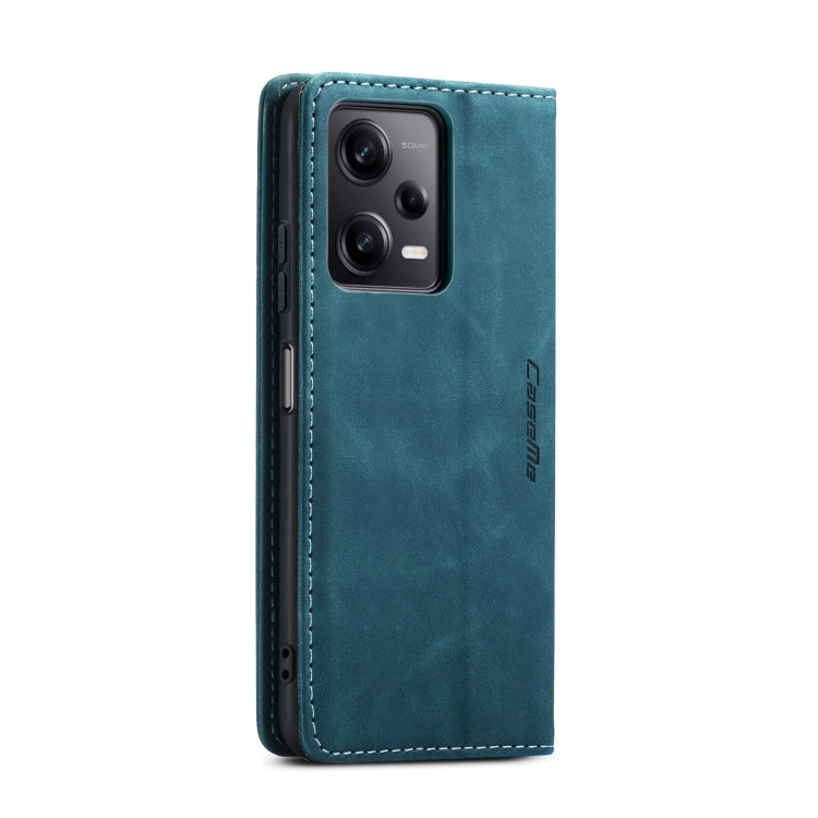 For Xiaomi Redmi Note 12 Pro 5G / Poco X5 Pro CaseMe 013 Multifunctional Horizontal Flip Leather Phone Case(Blue) - Xiaomi Cases by CaseMe | Online Shopping South Africa | PMC Jewellery | Buy Now Pay Later Mobicred