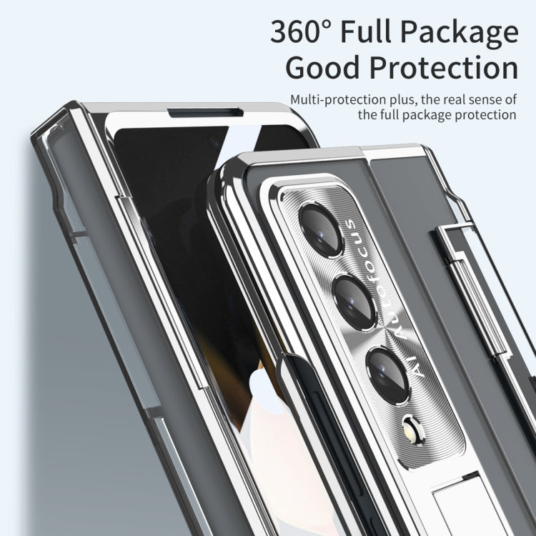 For Samsung Galaxy Z Fold3 5G Phantom Series Integrated Folding Phone Case(Silver) - Galaxy Phone Cases by PMC TechLife | Online Shopping South Africa | PMC TechLife