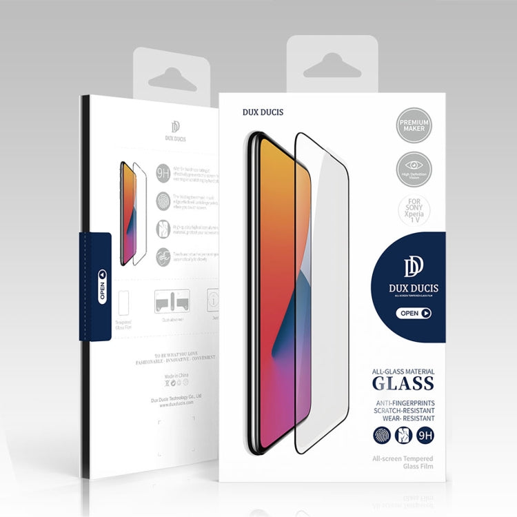 For Sony Xperia 1 V 10pcs DUX DUCIS 0.33mm 9H Medium Alumina Tempered Glass Film - Sony Tempered Glass by DUX DUCIS | Online Shopping South Africa | PMC Jewellery | Buy Now Pay Later Mobicred