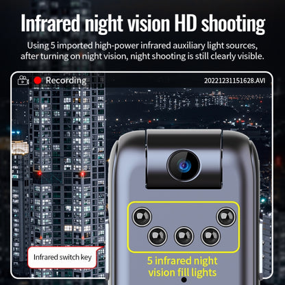 JNN V13 1080P Multifunctional Infrared Night Vision Recorder, Capacity:256G(Black) - Recording Pen by JNN | Online Shopping South Africa | PMC Jewellery | Buy Now Pay Later Mobicred