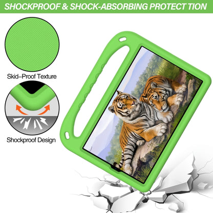 For Lenovo Tab M10 HD 2nd Gen Handle EVA Shockproof Tablet Case with Holder(Green) - Lenovo by PMC Jewellery | Online Shopping South Africa | PMC Jewellery