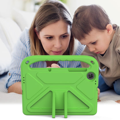 For Lenovo Tab M10 HD 2nd Gen Handle EVA Shockproof Tablet Case with Holder(Green) - Lenovo by PMC Jewellery | Online Shopping South Africa | PMC Jewellery