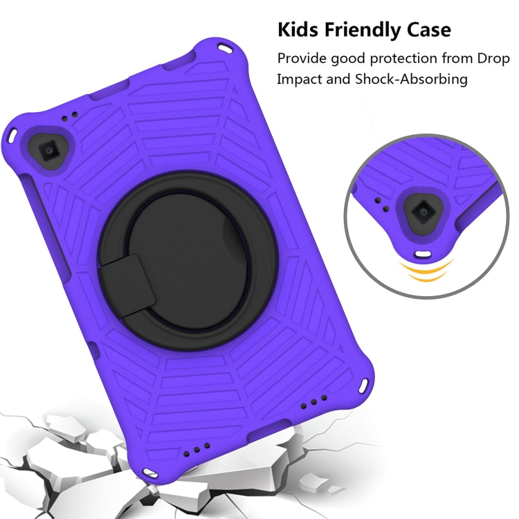 For Lenovo Tab K10 Spider King Silicone Protective Tablet Case(Purple) - Lenovo by PMC TechLife | Online Shopping South Africa | PMC TechLife | Buy Now Pay Later Mobicred