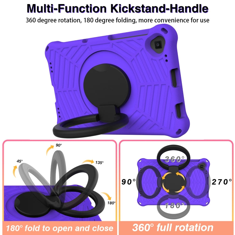 For Lenovo Tab K10 Spider King Silicone Protective Tablet Case(Purple) - Lenovo by PMC TechLife | Online Shopping South Africa | PMC TechLife | Buy Now Pay Later Mobicred