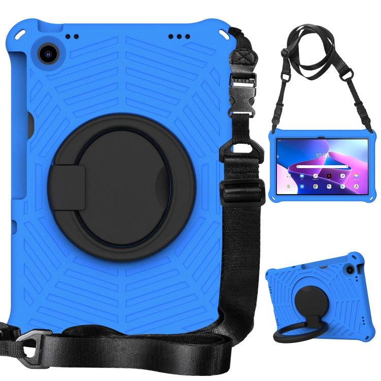 For Lenovo Tab M10 Plus 10.6 3rd Gen 2022 Spider King Silicone Protective Tablet Case(Blue) - Lenovo by PMC TechLife | Online Shopping South Africa | PMC TechLife | Buy Now Pay Later Mobicred