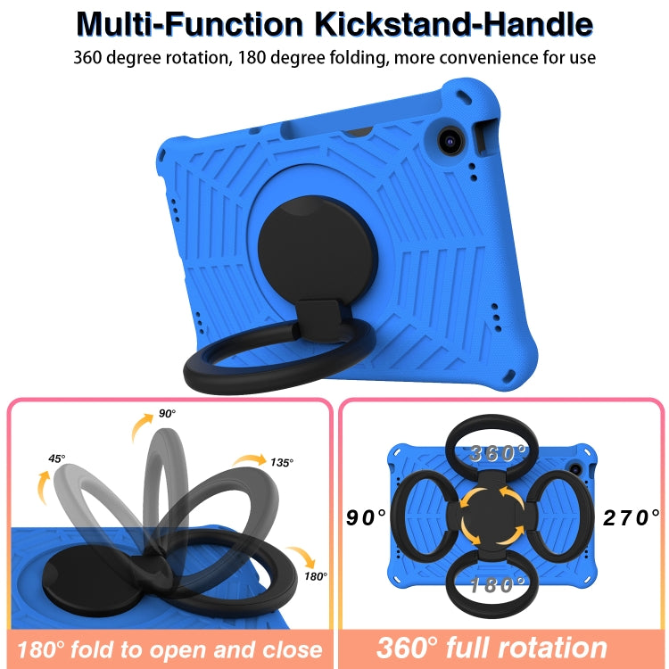 For Lenovo Tab M10 Plus 10.6 3rd Gen 2022 Spider King Silicone Protective Tablet Case(Blue) - Lenovo by PMC TechLife | Online Shopping South Africa | PMC TechLife | Buy Now Pay Later Mobicred