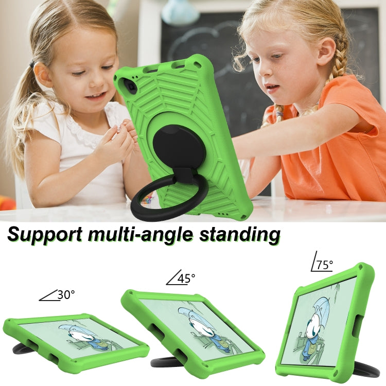 For Lenovo Tab M10 Plus TB-X606 Spider King Silicone Protective Tablet Case(Green) - Lenovo by PMC TechLife | Online Shopping South Africa | PMC TechLife | Buy Now Pay Later Mobicred
