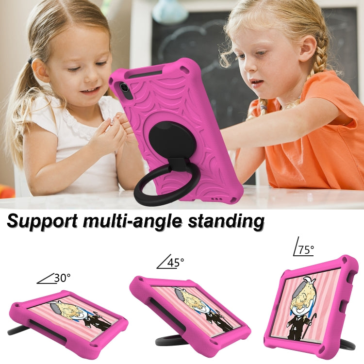 For Huawei MediaPad M6 8.4 Spider King Silicone Protective Tablet Case(Rose Red) - Huawei by PMC TechLife | Online Shopping South Africa | PMC TechLife | Buy Now Pay Later Mobicred