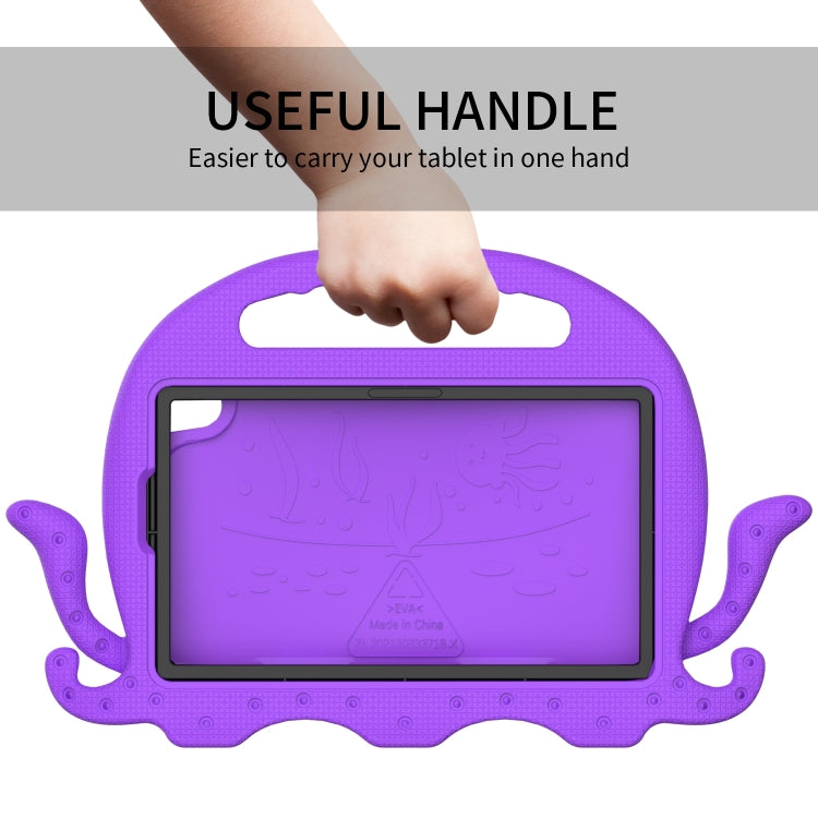 For Lenovo Tab M8 4th Gen Octopus Style EVA + PC Tablet Case with Strap(Purple) - Lenovo by PMC TechLife | Online Shopping South Africa | PMC TechLife | Buy Now Pay Later Mobicred