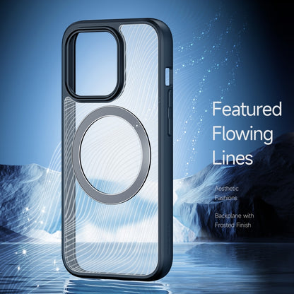 For iPhone 15 Pro DUX DUCIS Aimo Mag Series TPU + PC MagSafe Frosted Feel Phone Case(Black) - iPhone 15 Pro Cases by DUX DUCIS | Online Shopping South Africa | PMC Jewellery | Buy Now Pay Later Mobicred