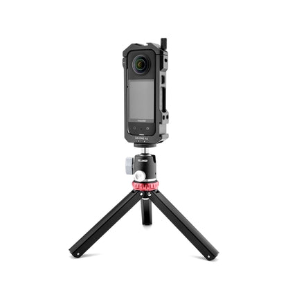 For Insta360 X3 YELANGU LW-ONE X3 Metal Cage Extended Frame Case With T1 Tripod - Mount & Holder by YELANGU | Online Shopping South Africa | PMC Jewellery | Buy Now Pay Later Mobicred