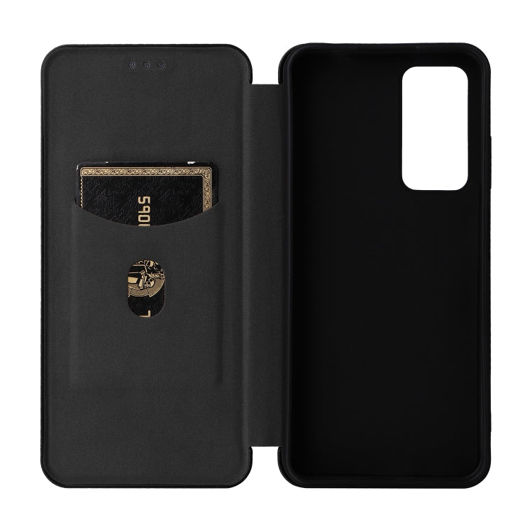 For Blackview A85 Carbon Fiber Texture Flip Leather Phone Case(Black) - More Brand by PMC Jewellery | Online Shopping South Africa | PMC Jewellery