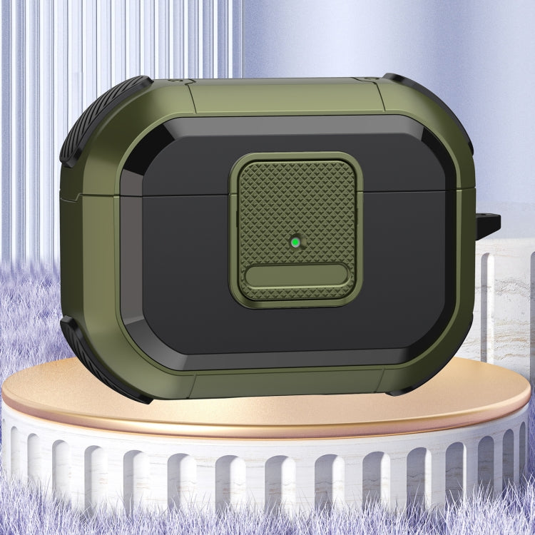 For AirPods 3 Wireless Earphones Protective Case(Army Green) - For AirPods 3 by PMC Jewellery | Online Shopping South Africa | PMC Jewellery | Buy Now Pay Later Mobicred