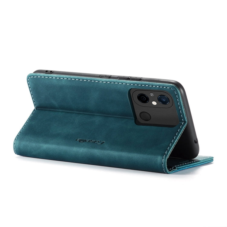 For Xiaomi Redmi 11A / 12C CaseMe 013 Multifunctional Horizontal Flip Leather Phone Case(Blue) - Xiaomi Cases by CaseMe | Online Shopping South Africa | PMC Jewellery | Buy Now Pay Later Mobicred