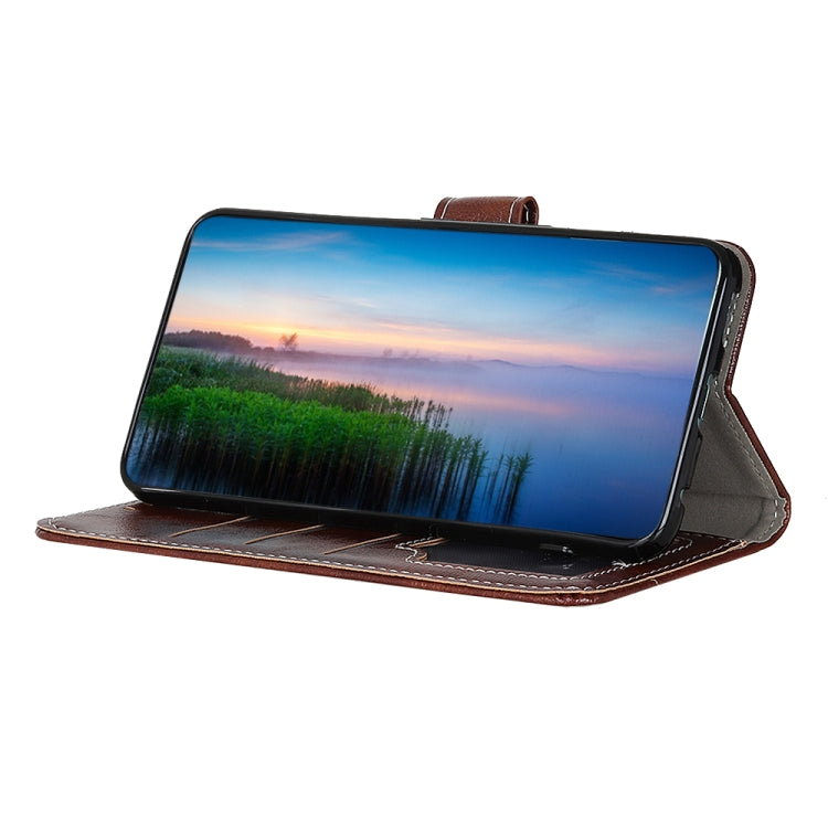 For Nokia C32 4G Retro Crazy Horse Texture Leather Phone Case(Brown) - Nokia Cases by PMC TechLife | Online Shopping South Africa | PMC TechLife | Buy Now Pay Later Mobicred